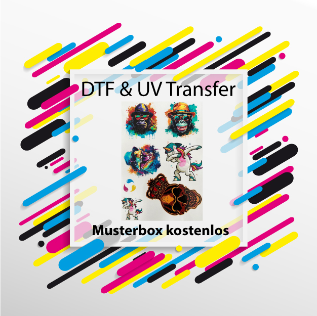 DTF & UV-DTF Transfer Musterbox