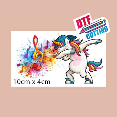 DTF Transfer Format 10cmx4cm